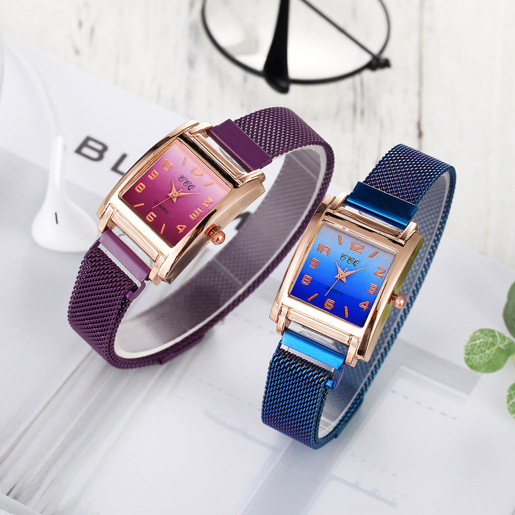 Magnetic buckle casual quartz female watch Magnetic buckle casual quartz female watch