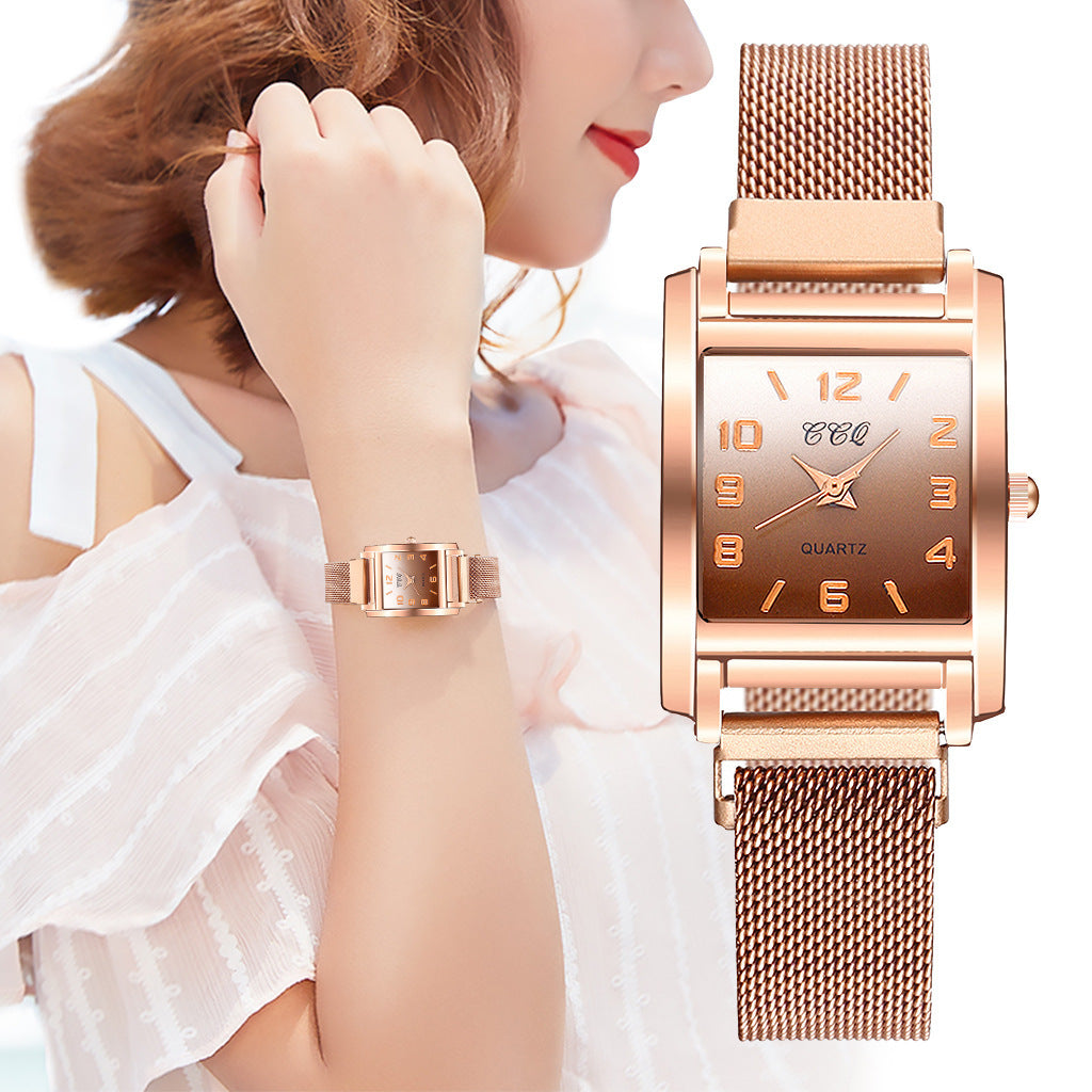 Magnetic buckle casual quartz female watch Magnetic buckle casual quartz female watch