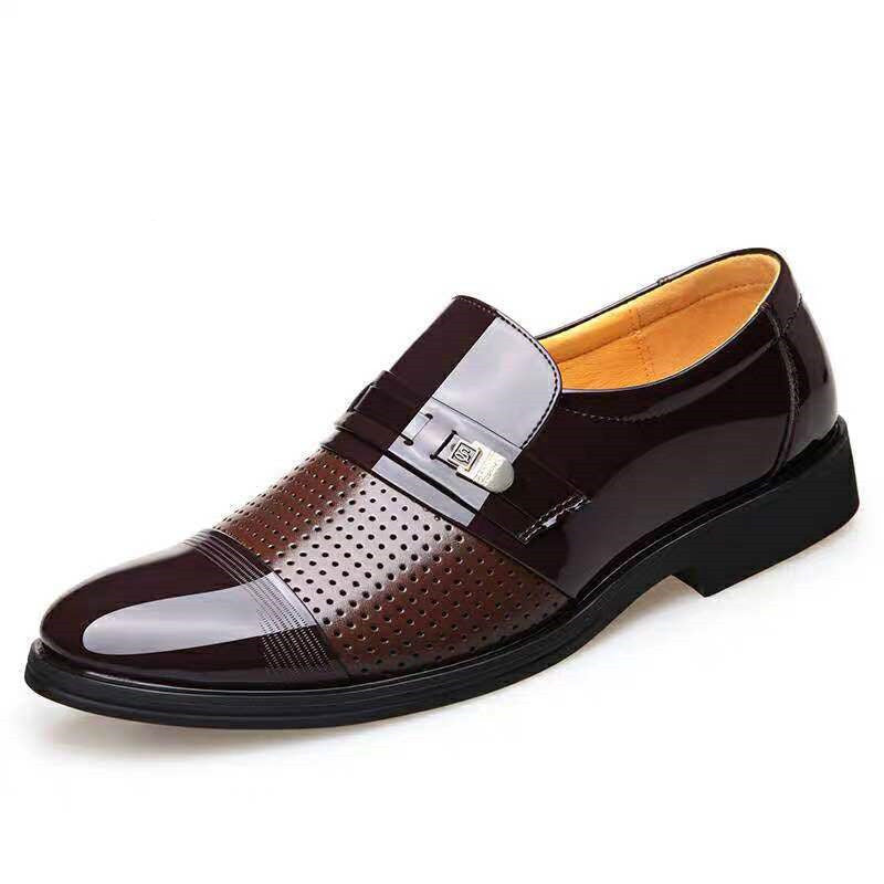 Men's business formal cutout leather shoes Men's business formal cutout leather shoes