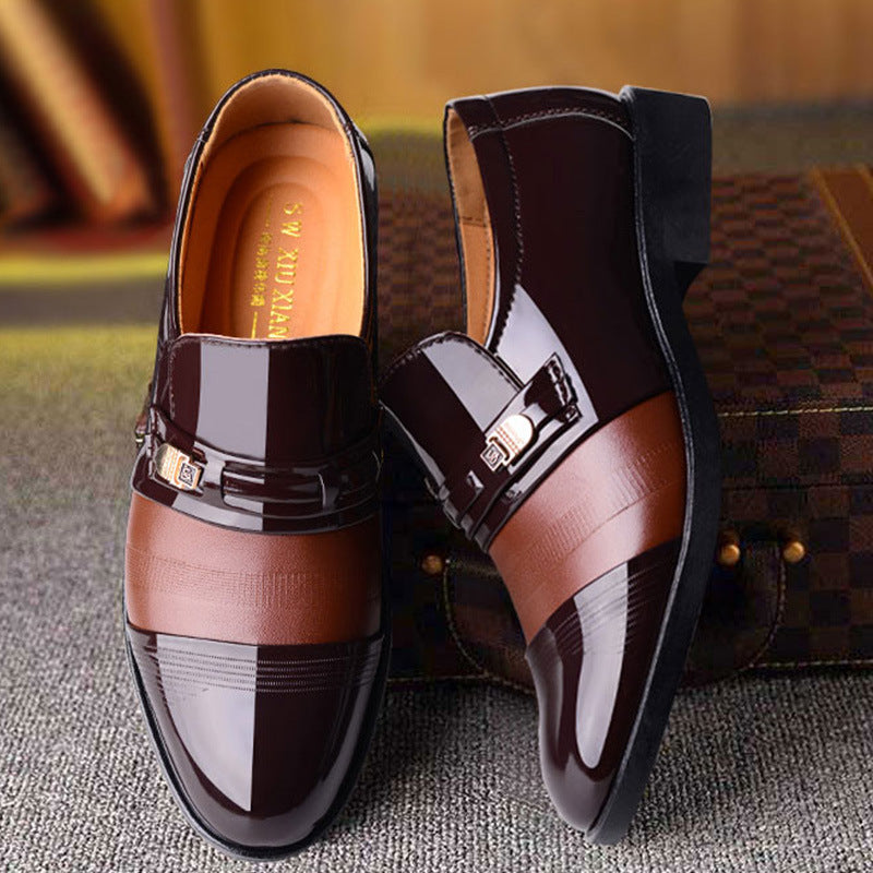 Men's business formal cutout leather shoes Men's business formal cutout leather shoes