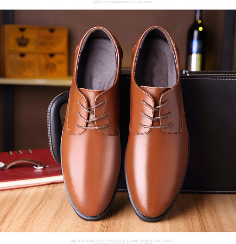Daily pointed formal leather shoes Daily pointed formal leather shoes