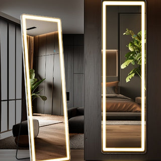 3 Color Lighting Mirror With LED Lights
