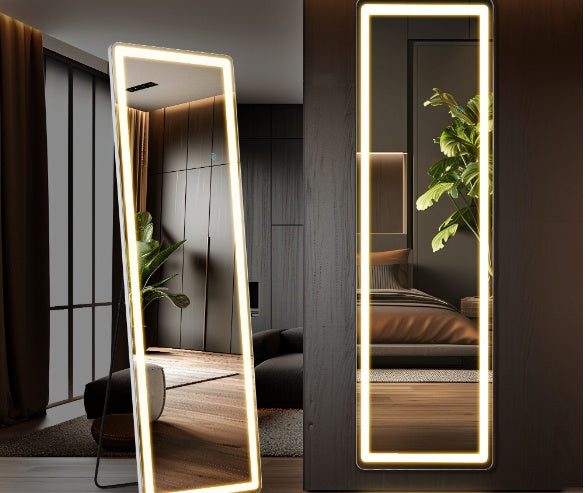 3 Color Lighting Mirror With LED Lights 3 Color Lighting Mirror With LED Lights