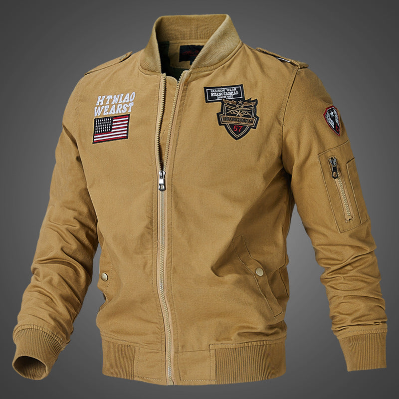 Men's flight jacket baseball uniform Men's flight jacket baseball uniform