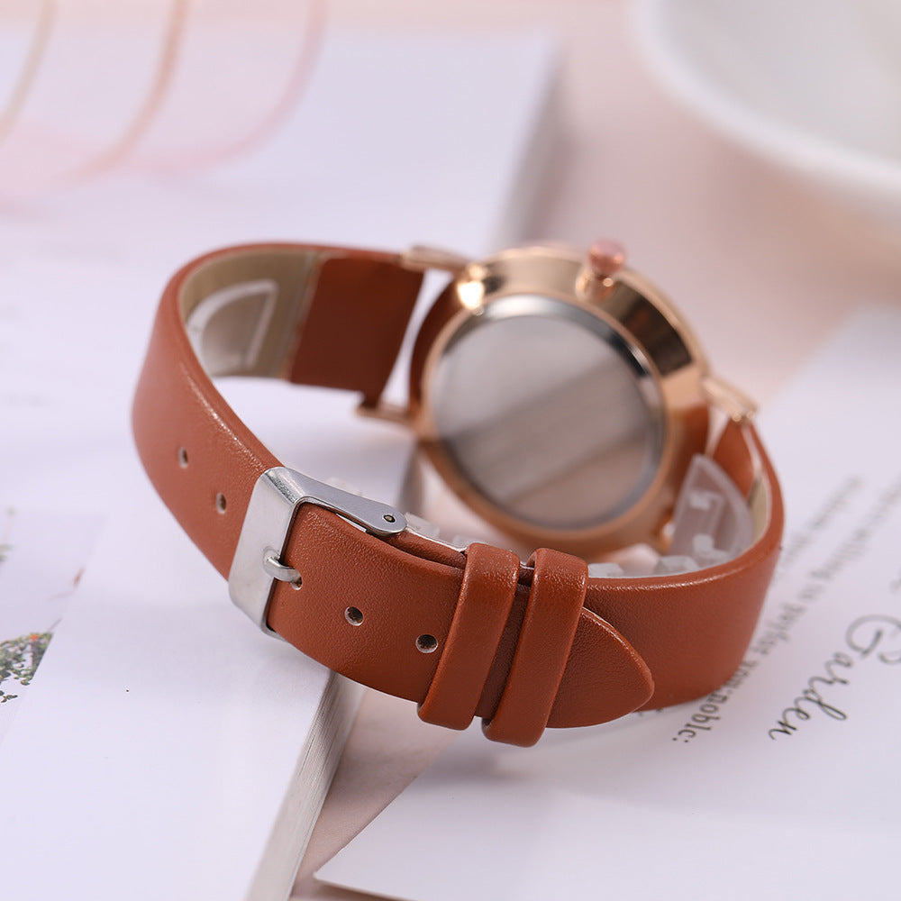 Leather Watch Quartz Watch Leather Watch Quartz Watch