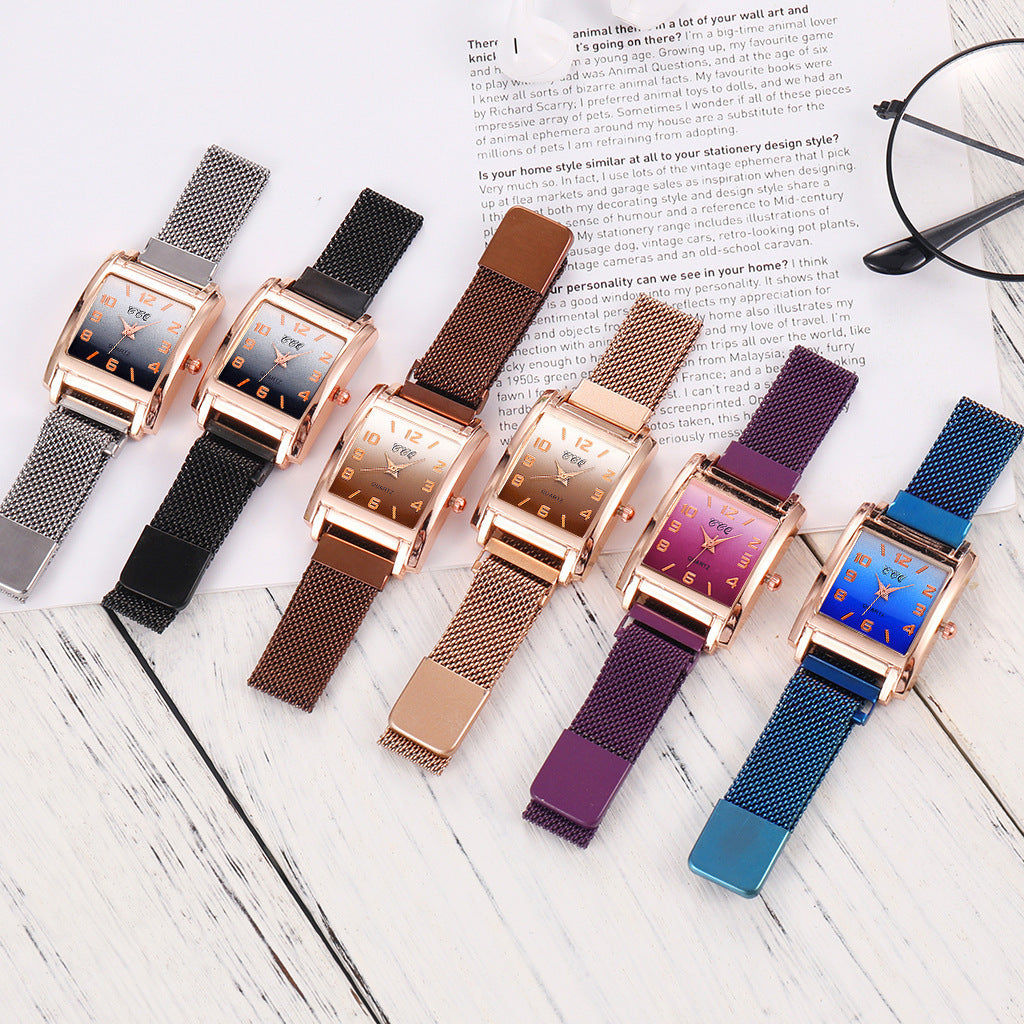 Magnetic buckle casual quartz female watch Magnetic buckle casual quartz female watch