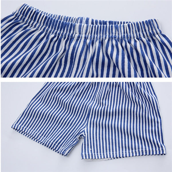 Cartoon Clothing Baby Boy Summer Clothes T-shirt Baby Girl Casual Clothing Sets Cartoon Clothing Baby Boy Summer Clothes T-shirt Baby Girl Casual Clothing Sets