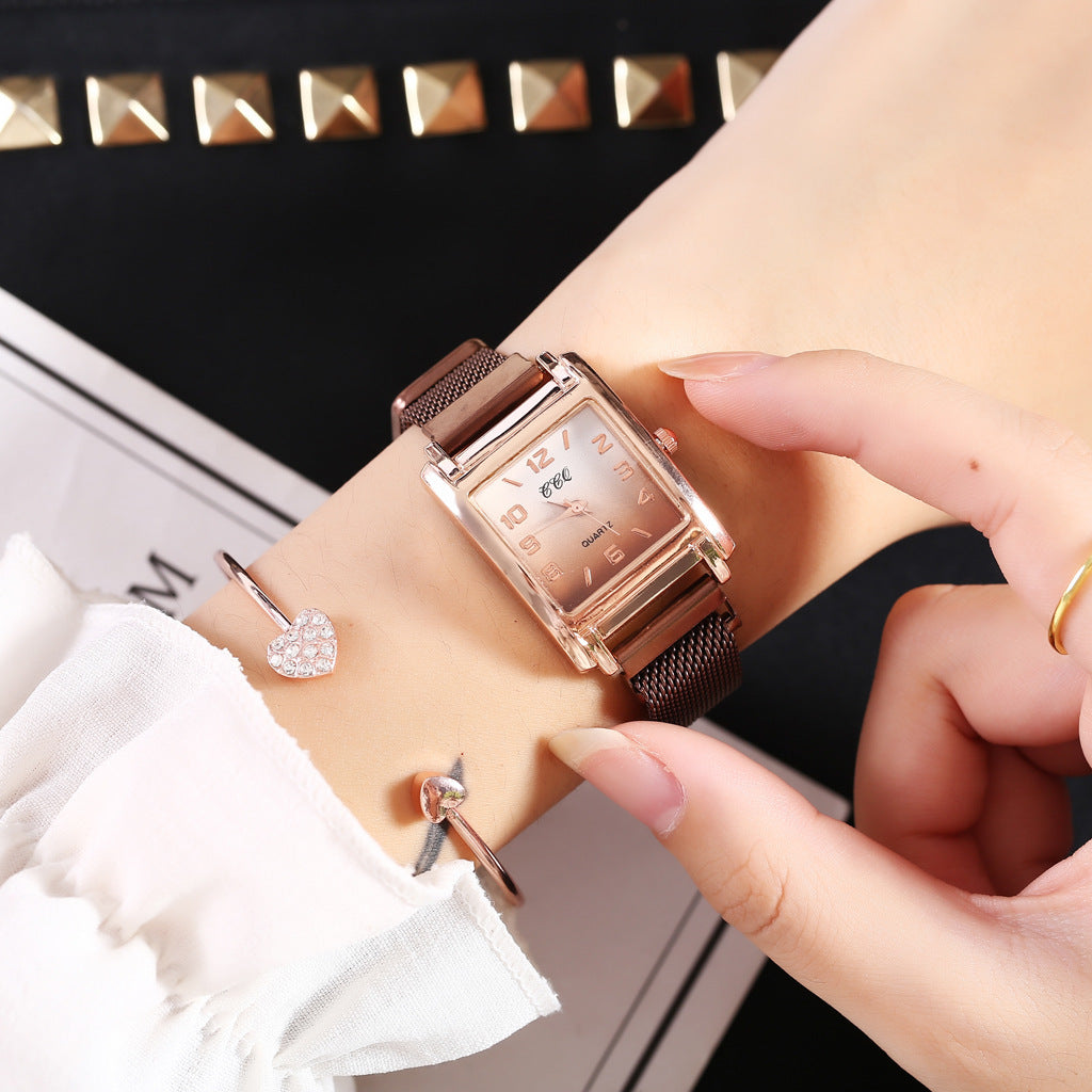 Magnetic buckle casual quartz female watch Magnetic buckle casual quartz female watch