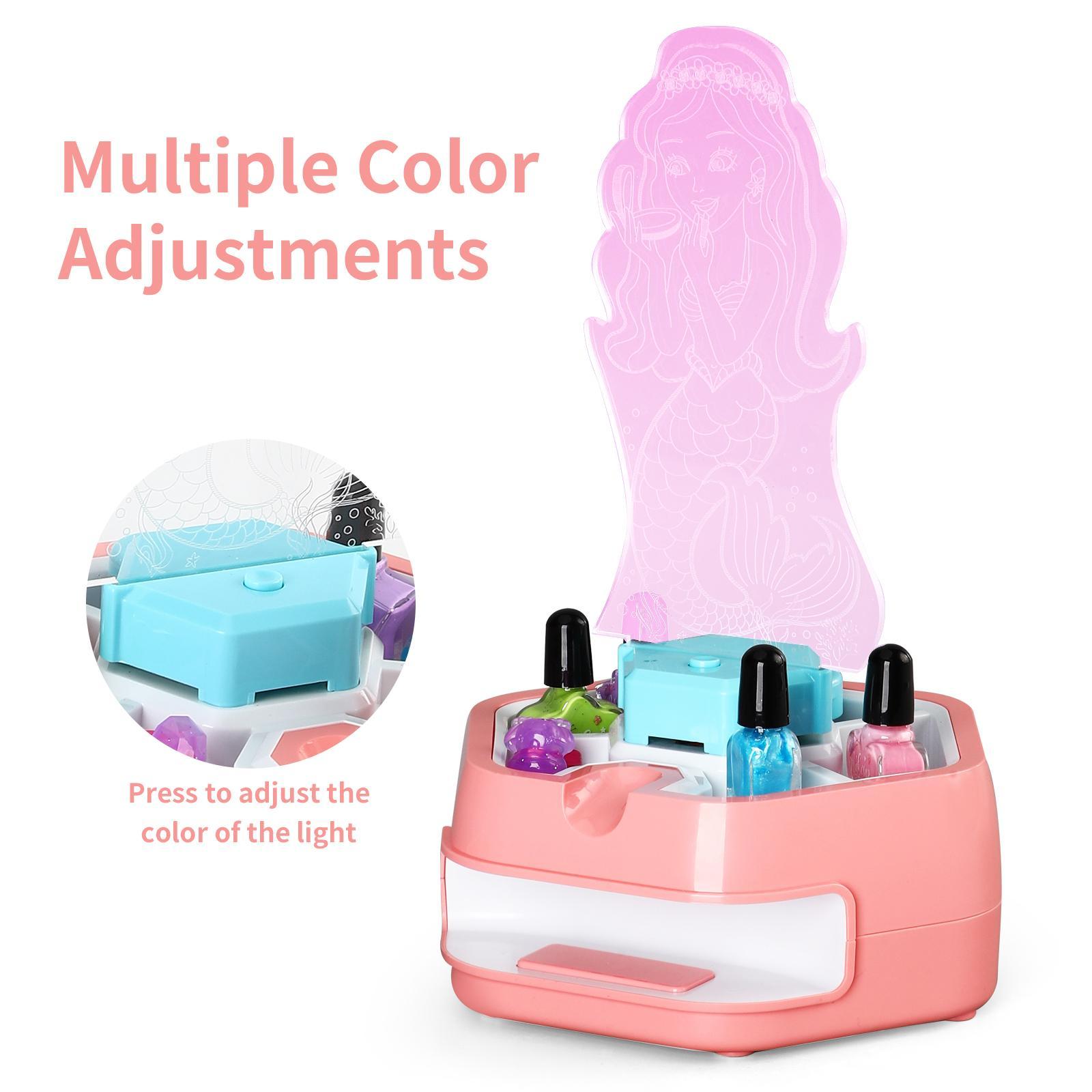 Kids Makeup And Nail Art Spray Set Toys Creative Playtime Fun Kids Fun Nail Art Perfect Holiday Gift Kids Makeup And Nail Art Spray Set Toys Creative Playtime Fun Kids Fun Nail Art Perfect Holiday Gift