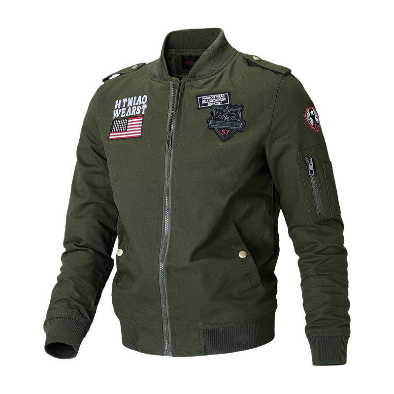 Men's flight jacket baseball uniform Men's flight jacket baseball uniform