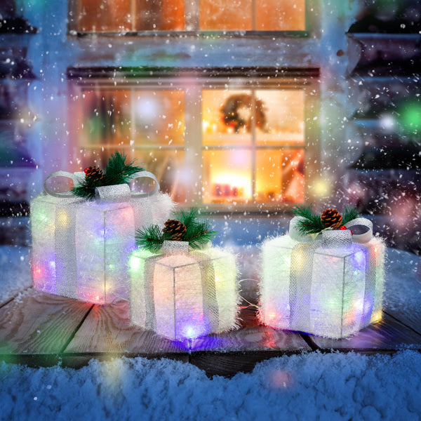 White Christmas Lighting Gift Box White Christmas Lighting Gift Box