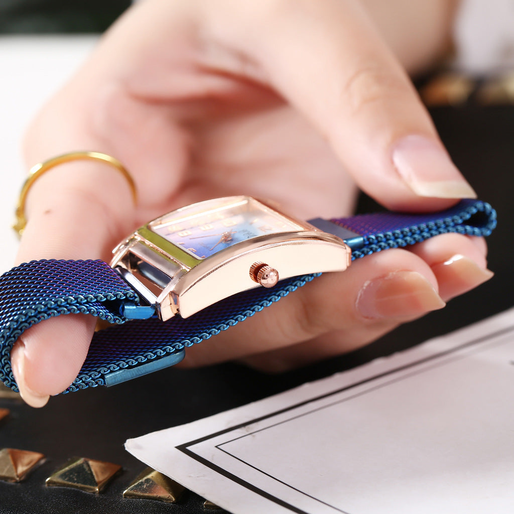 Magnetic buckle casual quartz female watch Magnetic buckle casual quartz female watch