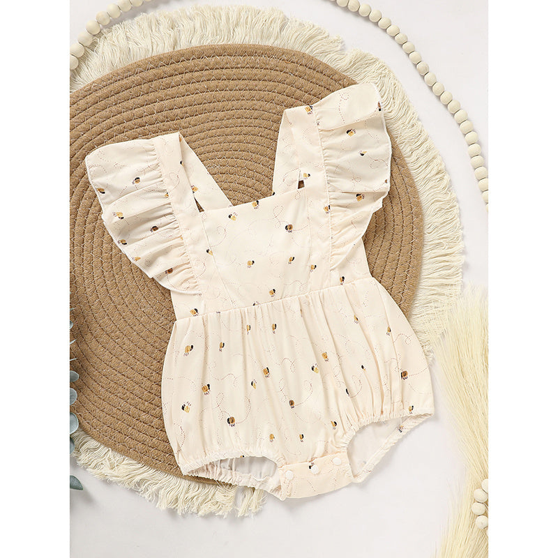 Baby Girl Honeybee Bubble Romper - 1st Bee Day Romper, Infant Bee Birthday Outfit, Cute Bee Romper For Baby Baby Girl Honeybee Bubble Romper - 1st Bee Day Romper, Infant Bee Birthday Outfit, Cute Bee Romper For Baby