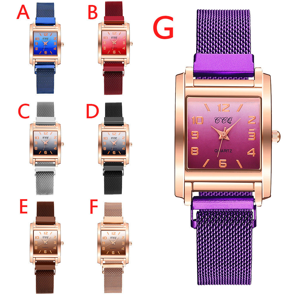Magnetic buckle casual quartz female watch Magnetic buckle casual quartz female watch