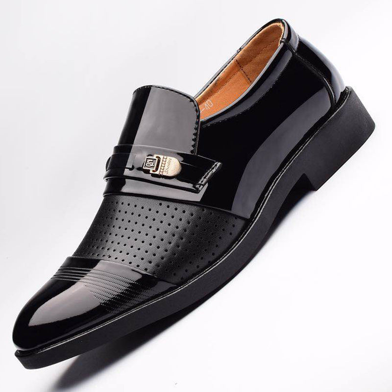 Men's business formal cutout leather shoes Men's business formal cutout leather shoes