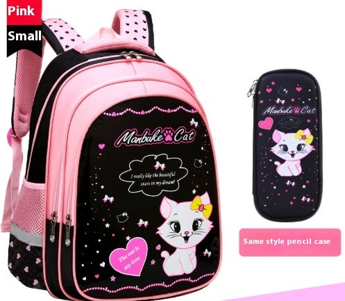 Kids School Cute Cat Print Backpack Kids School Cute Cat Print Backpack