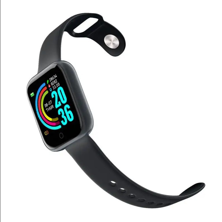 Y68 Smartwatch - Compact Design, Lightweight Construction, With Strapless Strap, Perfect For Everyday Wear Y68 Smartwatch - Compact Design, Lightweight Construction, With Strapless Strap, Perfect For Everyday Wear