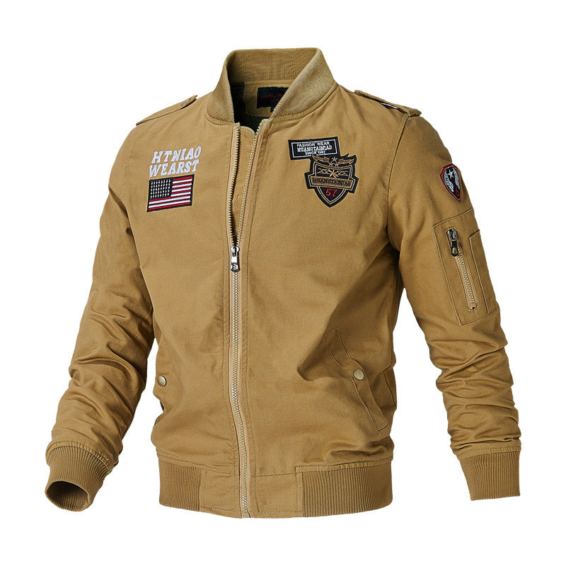 Men's flight jacket baseball uniform Men's flight jacket baseball uniform