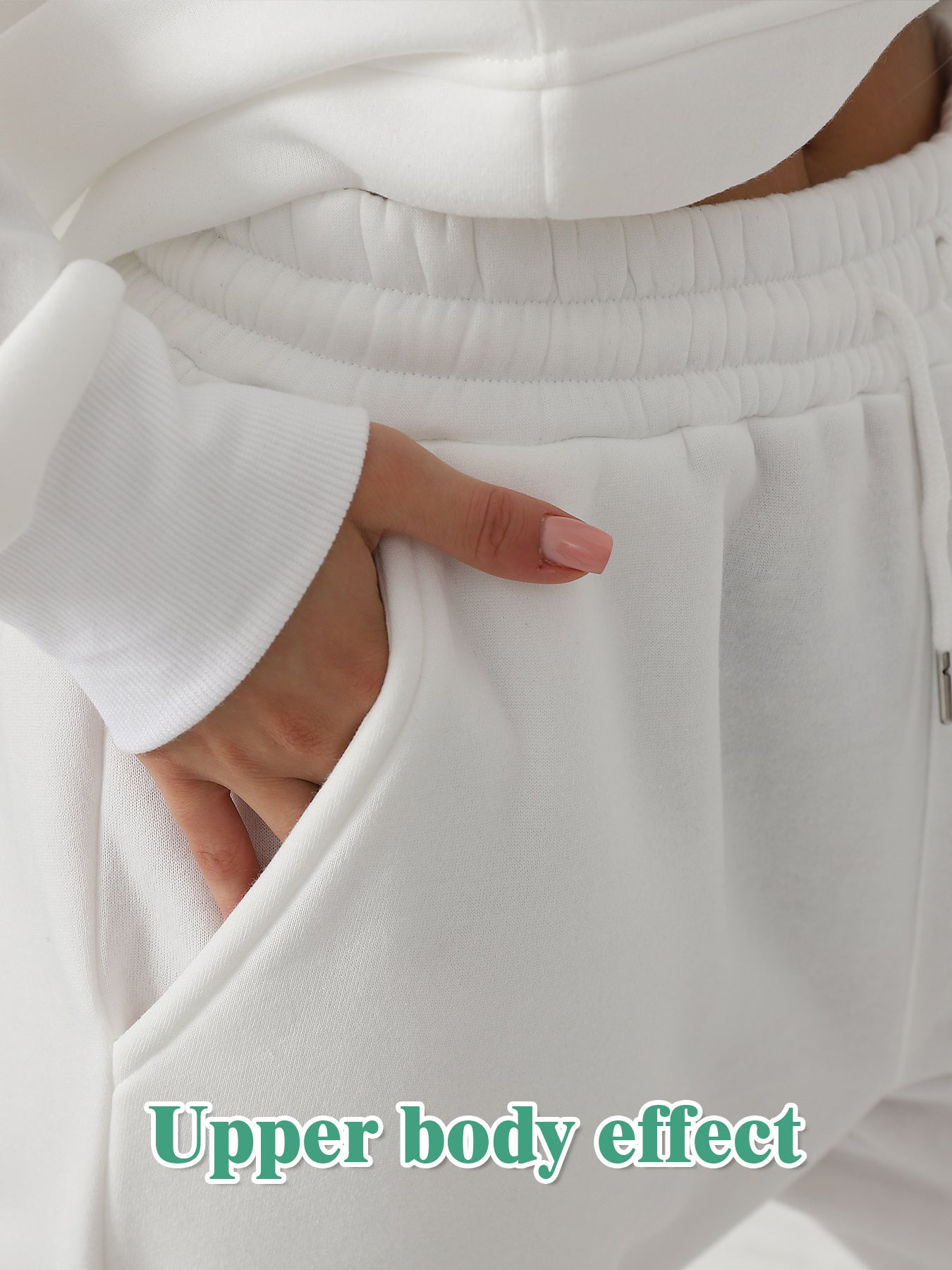 Women's Fashionable Casual Solid Color Long Sleeved Sweatshirt Set Women's Fashionable Casual Solid Color Long Sleeved Sweatshirt Set