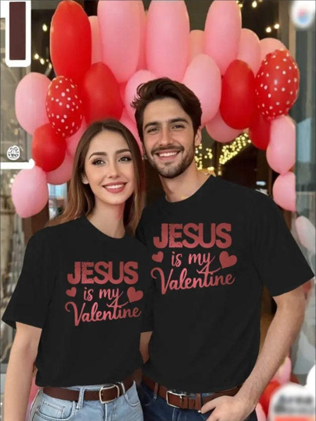 Love Valentine'S Day T-Shirt, Couple T-Shirt, Couple Christmas, Fashion Casual T-Shirt, Short-Sleeved T-Shirt Love Valentine'S Day T-Shirt, Couple T-Shirt, Couple Christmas, Fashion Casual T-Shirt, Short-Sleeved T-Shirt