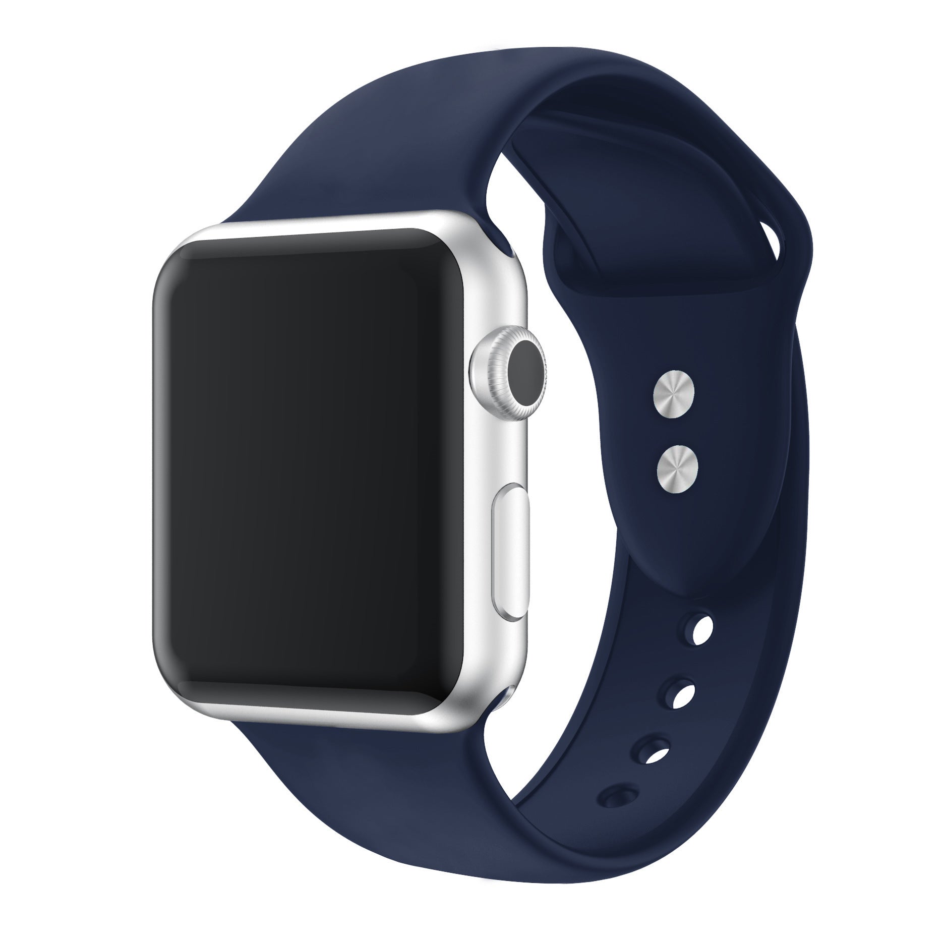 Watch Double Nail Silicone Watch Strap Watch Double Nail Silicone Watch Strap