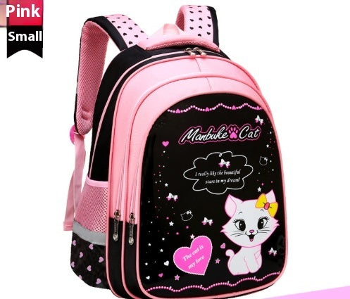 Kids School Cute Cat Print Backpack Kids School Cute Cat Print Backpack