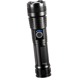 VEVOR10000Lumen High Lumens Flashlight, 5 Lighting Modes Rechargeable