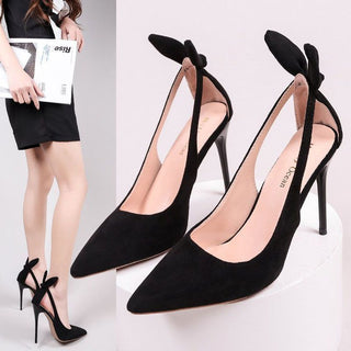 Sandals Women's Rabbit Ears Pumps Stiletto Heel 12cm High Heels