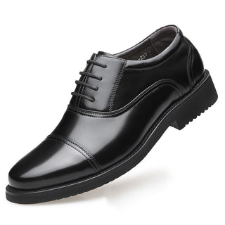 Black Business Formal Men's Leather Shoes