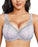 Sexy Lace Has Steel Ring Big Breast Small Push-up Adjustable Plus Size Bra