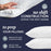 Beckham Hotel Collection Queen Down Alternative Bed Pillows 2-Pack, Plush Cooling Support