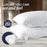 Beckham Hotel Collection Queen Down Alternative Bed Pillows 2-Pack, Plush Cooling Support