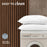 Beckham Hotel Collection Queen Down Alternative Bed Pillows 2-Pack, Plush Cooling Support