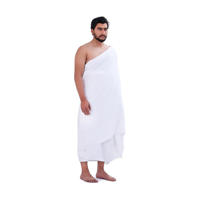 Premium Ihram for Hajj & Umrah – 100% Cotton / Antibacterial