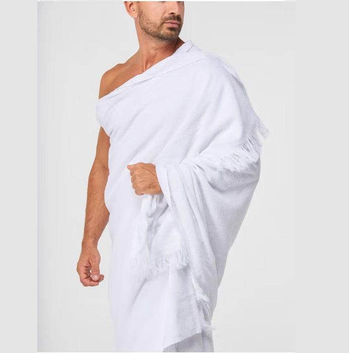 Premium Ihram for Hajj & Umrah – 100% Cotton / Antibacterial