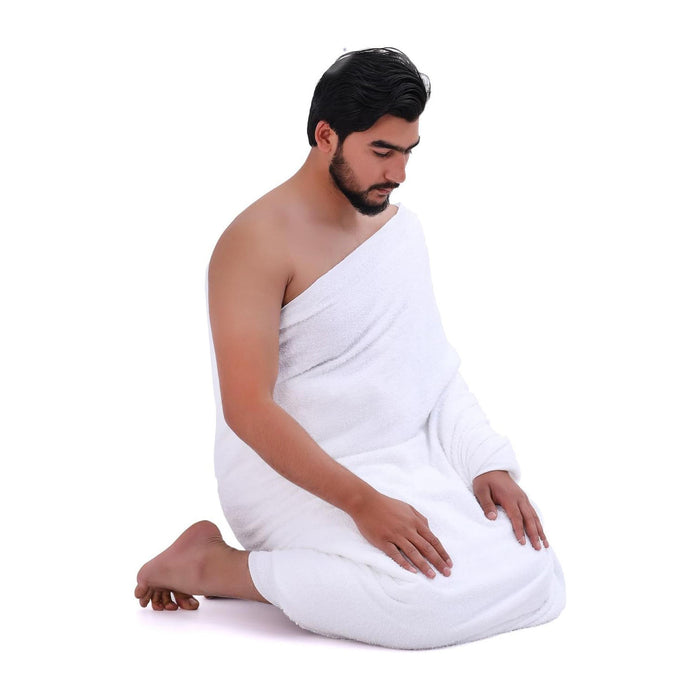 Premium Ihram for Hajj & Umrah – 100% Cotton / Antibacterial