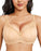 Sexy Lace Has Steel Ring Big Breast Small Push-up Adjustable Plus Size Bra