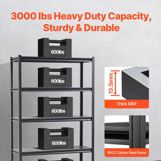 Storage Shelves5-tier Garage Storage Shelving