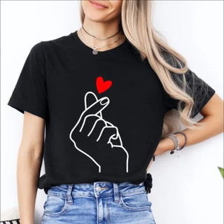 Love Valentine'S Day T-Shirt,   Couple T-Shirt, Couple Christmas, Fashion Casual T-Shirt, Short-Sleeved T-Shirt