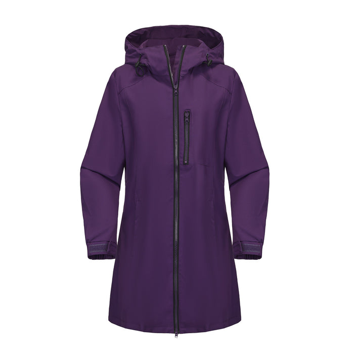 Fashionable Outdoor Sports Waterproof Windbreaker For Women