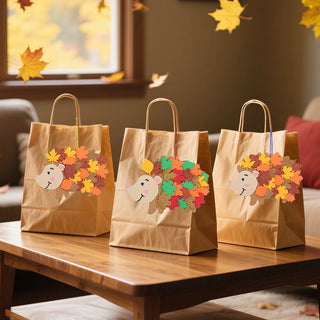 8 Pcs Fall Hedgehog Craft Kits